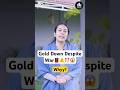 Why Gold Price is Falling Despite War? Explained Simply