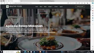 GEMASTIK XVII Perangkat Lunak - 1521359827 - Software Development - Healthy Food screenshot 3