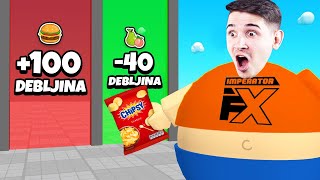 SVAKI SEKUND DOBIJEMO +1 DEBLJINE U ROBLOXU! :O