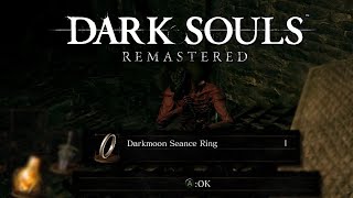 How to Get The Dark Moon Seance Ring in Dark Souls: Remastered