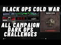 ALL 6 CAMPAIGN DARK OPS CHALLENGES (Black Ops Cold War Campaign Guide)