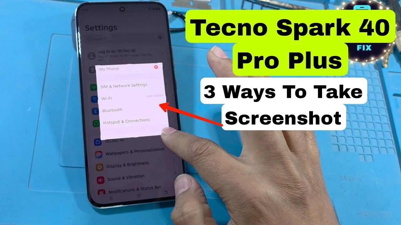 Screen Shot Types How to Take 3 Different Types of Screenshot in Tecno Spark 40 Pro Plus ...