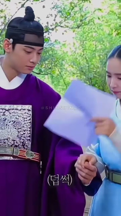 Cha Eunwoo around others: 😐Cha Eunwoo around Moon Ga Young: 😄🥰✨#chaeunwoo #moongayoung #truebeauty