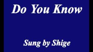 Do You Know