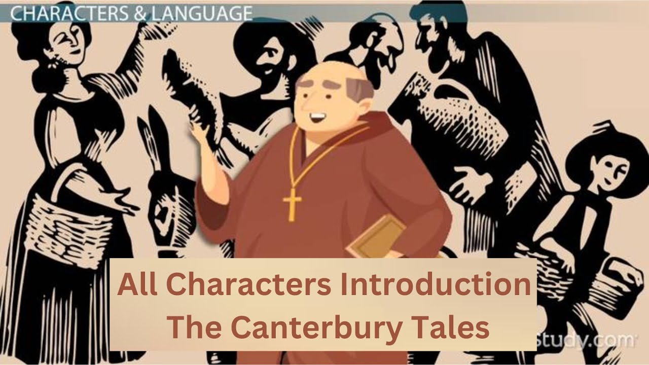 All Characters Intrduction of The Canterbury Tales - YouTube