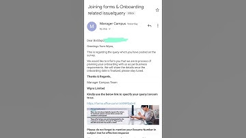 Wipro onboarding update 2023