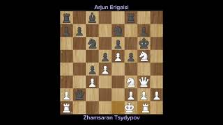 Tsydypov Skakmat Erigaisi, #shorts #chess #chessgame