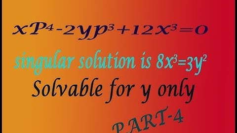 VTU Engineering Maths 2 Solvable for Y interesting  example(PART-4)