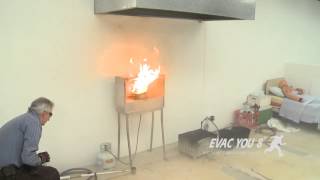 Kitchen Fire Demonstration