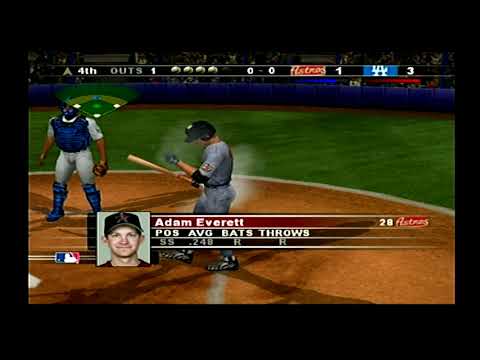 MLB Slugfest 2006 Longplay (Playstation 2) Astros vs Dodgers