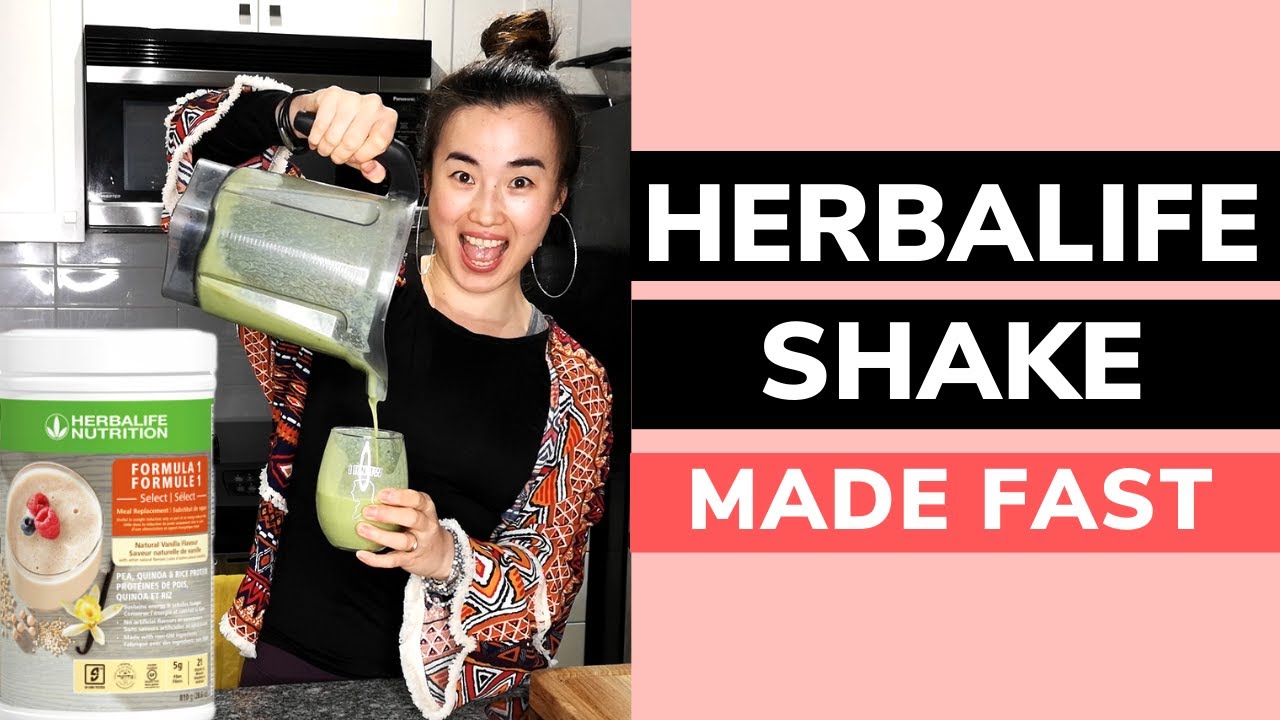 How to Make Herbalife Formula 1 Nutritional Shake Mix for Weight Loss