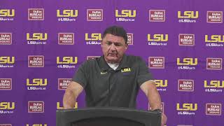 Ed Orgeron Post-Practice Press Conference - Nov. 4