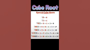 Cube Root | How to find cube root | Cube Tricks | Maths Tricks #shorts #cubetricks #cuberoot