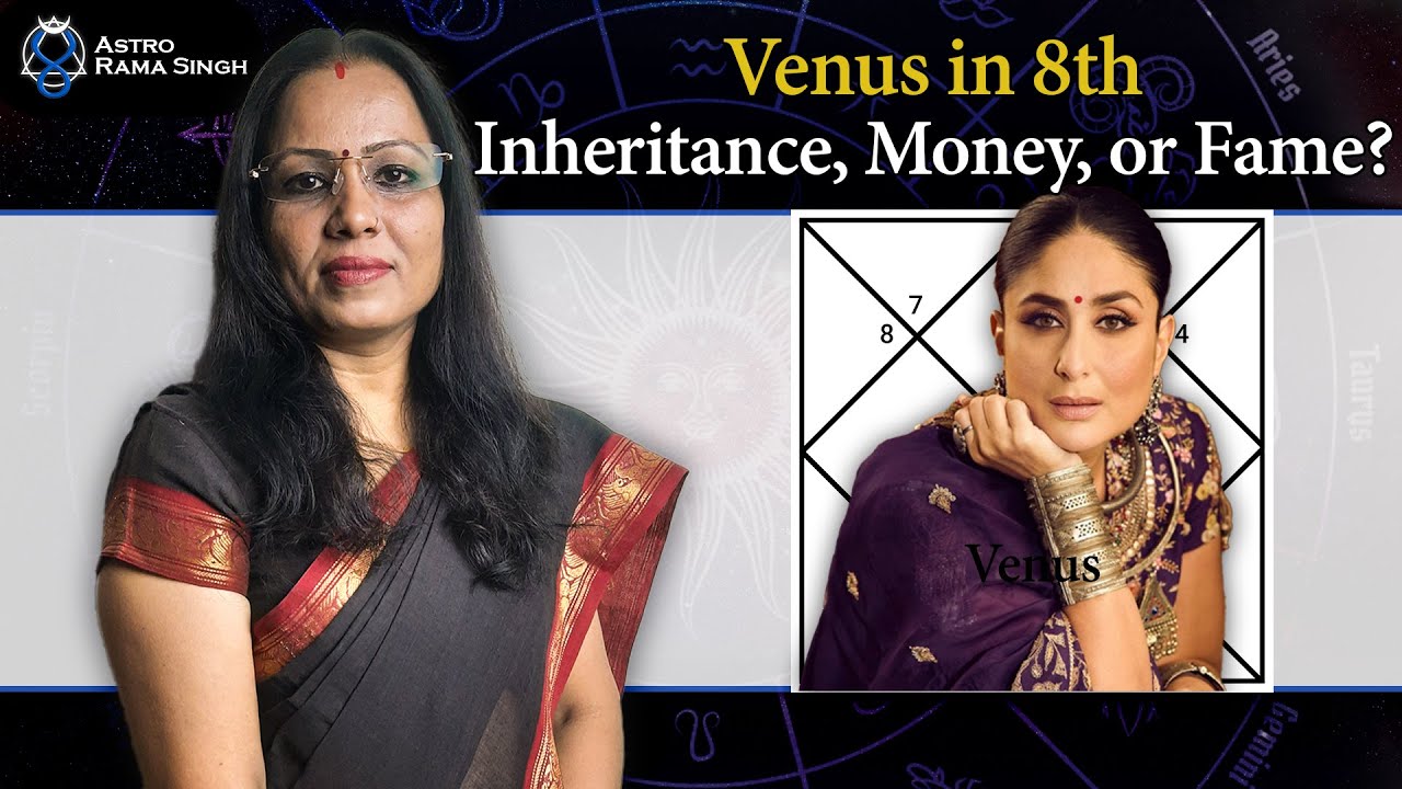 Venus in 8th House in Kundli