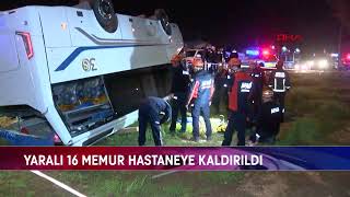 Döşemealti’nda Servi̇s Kaza Yapti