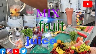 summer special mix fruit juice/recipe //how to make a refreshing mix fruit juice @MrsinghCookbook