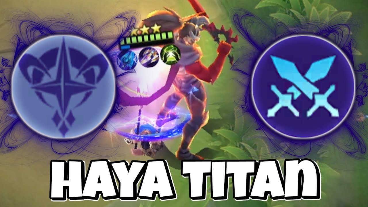 HAYABUSA TITAN ASTRO!! ULTINYA SAKIT BENER PAKCOY!! MAGIC CHESS MOBILE LEGENDS