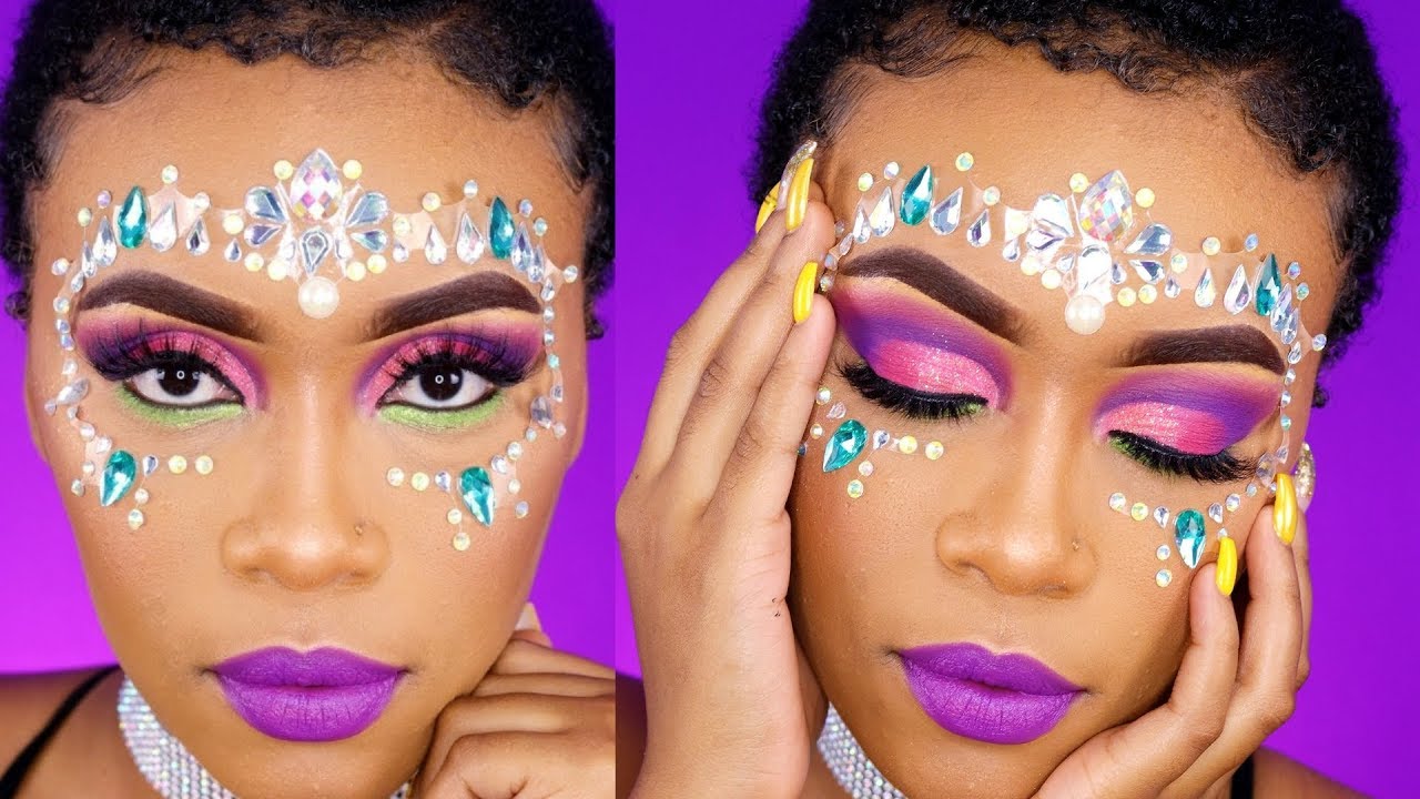 FIERCE CARNIVAL MAKEUP LOOK!🔥 (ROAD READY!💃) || Georgian Nicole