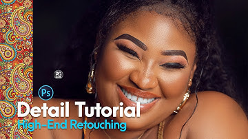 High-End Skin Retouching In-Depth Tutorial (Frequency Separation Step By Step In Photoshop)