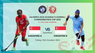 Singapore A 7 - 3 Singapore B | Semi-Final 2 (SF2) | AOFC2023 | LIVE