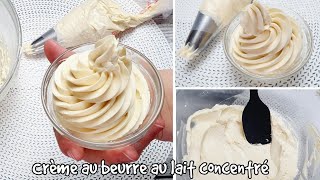 Crème au Beurre Sans Oeufs