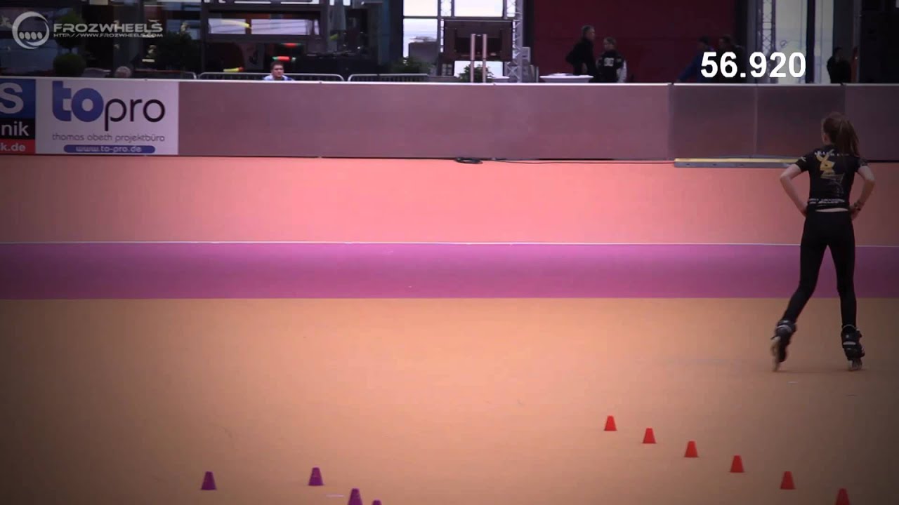 WFSC2011 JRWomen 17 Kerbrat Caroline World Freestyle skating championship 2011 geisingen