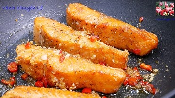 Bí quyết CHIÊN CÁ KHÔNG BỊ VĂNG DẦU, CÁ RIM NƯỚC MẮM, Cá Chiên Nước Mắm, Hồi SALMON by Vanh Khuyen