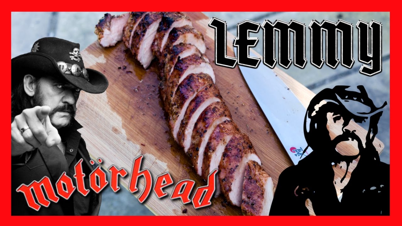 Lemmy from Motorhead Inspired BBQ | Jack Daniels Pork Tenderloin - YouTube
