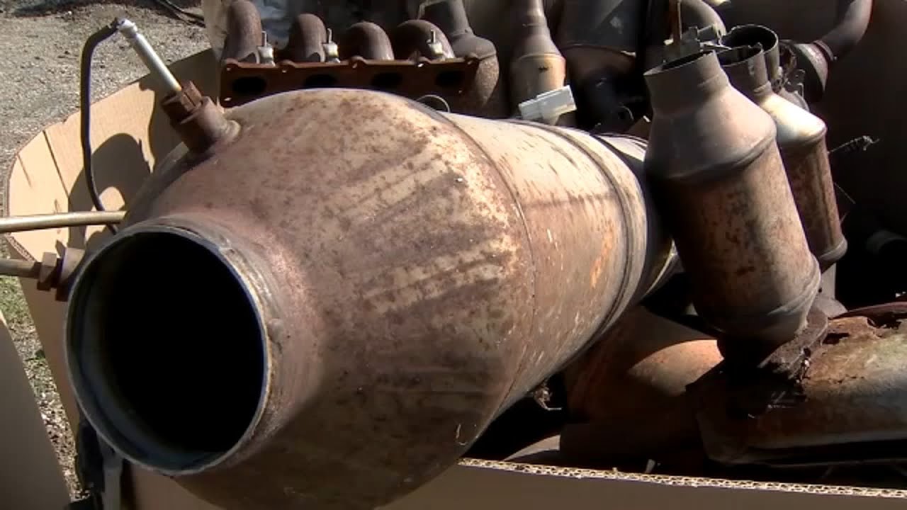 More than 600 catalytic converters recovered in backyard bust YouTube