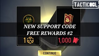 Famous Tacticool: NEW SUPPORT CODE - FREE REWARDS ! Check It Out ! 2025 #2 Wealth