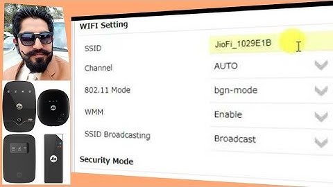 How to change JioFi password