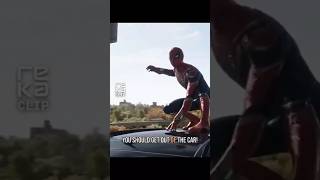 Peter Fights Doc Ock on the Highway | Spider-Man: No Way Home