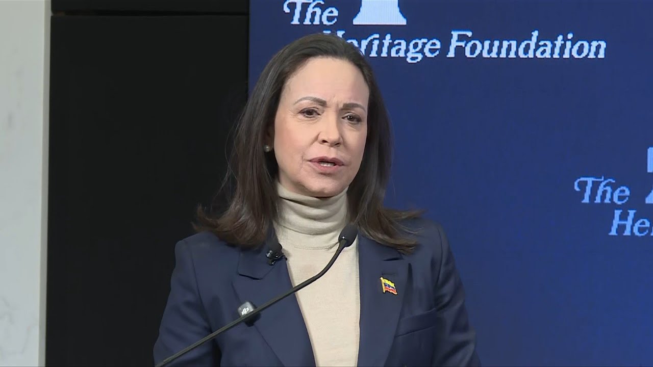 Machado diz que Venezuela inicia 'verdadeira transição para a democracia' | AFP