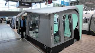 IN 5 min. aufgebaut 😁 9m STURMSICHERES CAMPING LUFTVORZELT Dometic Residence AIR Tour