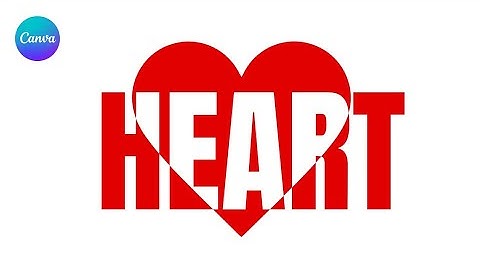 How to Create a Knockout Text Effect: Canva Typography Tutorial