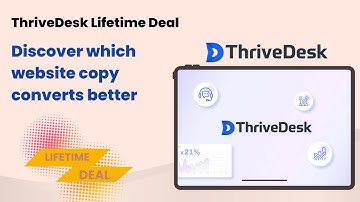 ThriveDesk Lifetime Deal - All-in-One Support Tool in 2025