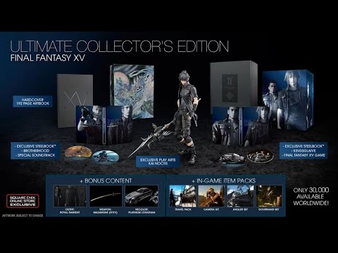 Video: Final Fantasy 15 Ultimate Collector's Edition EBay Scalpers Kritiseret