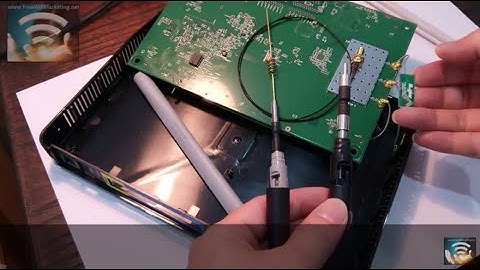 High gain WiFi antenna mod for DIR-865L 1750Mbps 802.11ac Dual-band Router