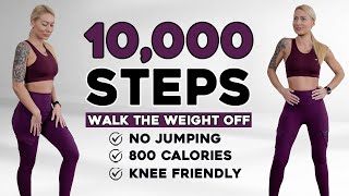 🔥10000 STEPS WALKING WORKOUT🔥 10K Steps Challenge🔥1 Hour Fat Burning🔥 Endurance Knee Friendly🔥