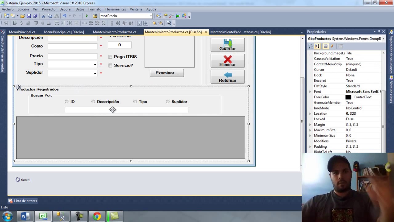 Como insertar y eliminar registros en SQL Server desde C# Parte 4 ...
