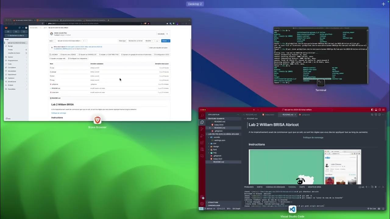 Branches - Tutoriels Git/Gitlab ECE (4/4) - YouTube