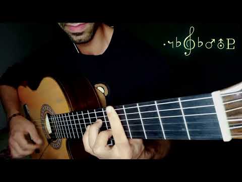 beautiful acoustic nylon classic guitar improvisations +solo