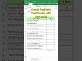 Excel: Create Aesthetic Checkboxes with UNICHAR! (NO VBA!) #excel #dataextractor #exceltips #shorts