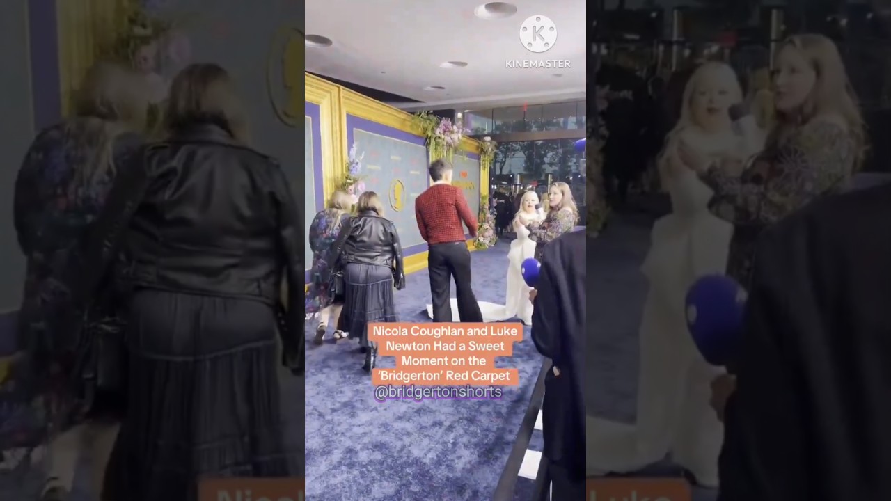 LUKE’S FLYING KISS & NICOLA’S WINK – TOO CUTE TO HANDLE! luke newton? 