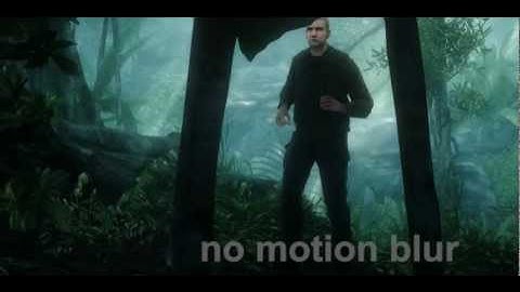 Cryengine - film type accurate 3d motion blur comparison