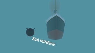SEA MINE TRAGEDY PART 1!!!!! - Ship Mooring 3D