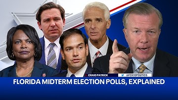 Florida political expert explains last-minute poll data for Desantis, Crist, Rubio, Demings