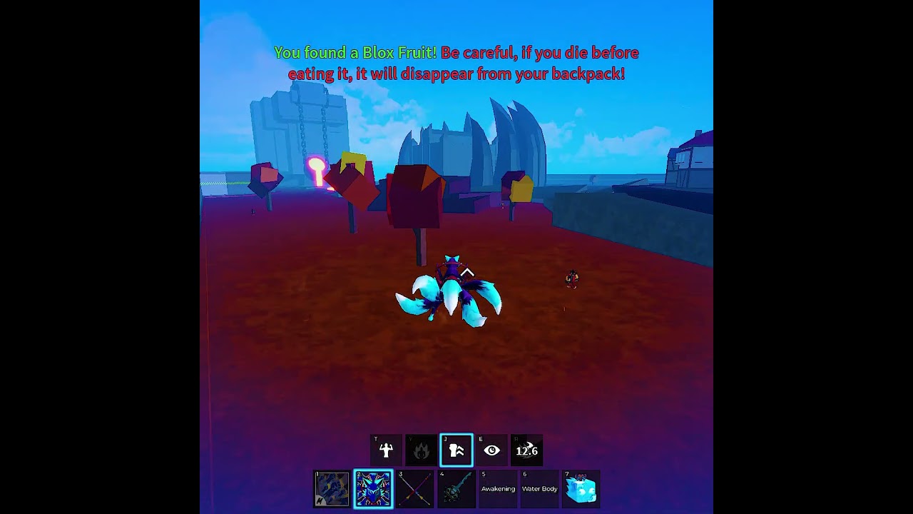 Blox fruit: Secret Fruit Spawn in Hot and Cold😱