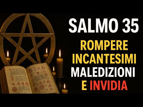 Salmo 35: il più potente per spezzare malefici, maledizioni e invidie | Preghiera potentissima