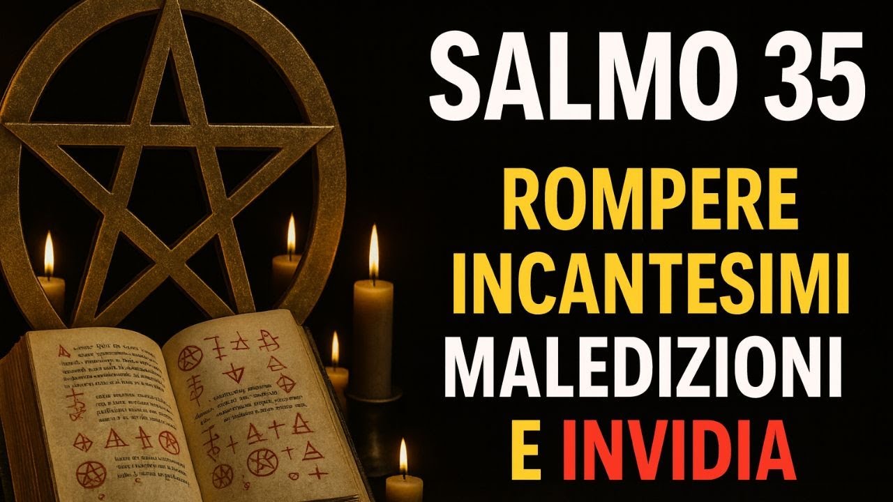 Salmo 35: il più potente per spezzare malefici, maledizioni e invidie | Preghiera potentissima